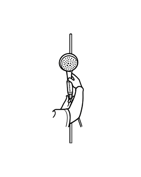 Place Shoer Head on Holder