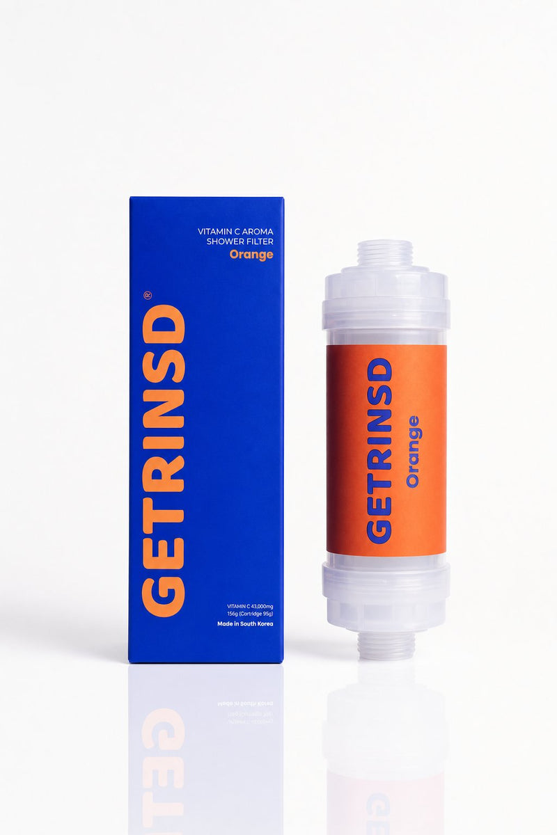 GETRINSD Vitamin C Aroma Shower Filter (Orange)